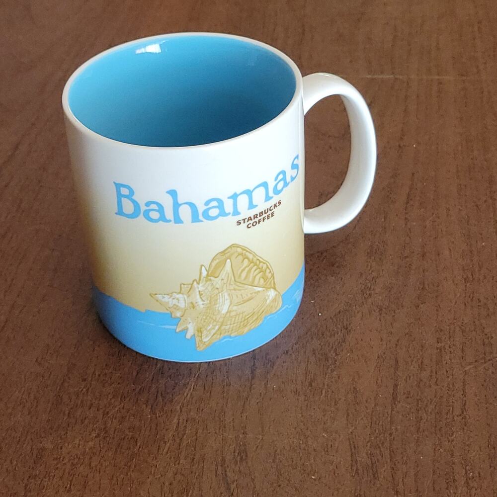 Starbucks BAHAMAS Mug Global Icon City Collector Series 16 oz Coffee Tea 2015
